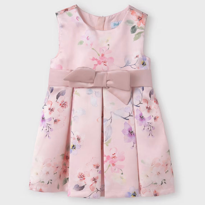 Cake Print Mikado Dress