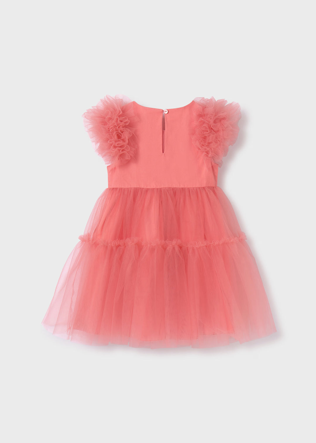 Salmon Tulle Dress