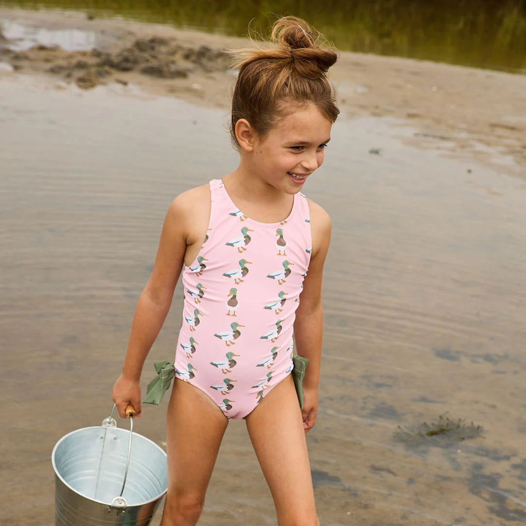 Girls Sutton Suit - Pink Mallard Friends