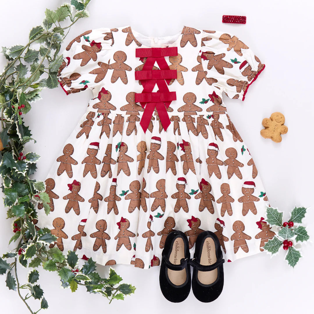 Girls Hermione Dress - Gingerbread Cookie Girls Hermione Dress - Gingerbread Cookie