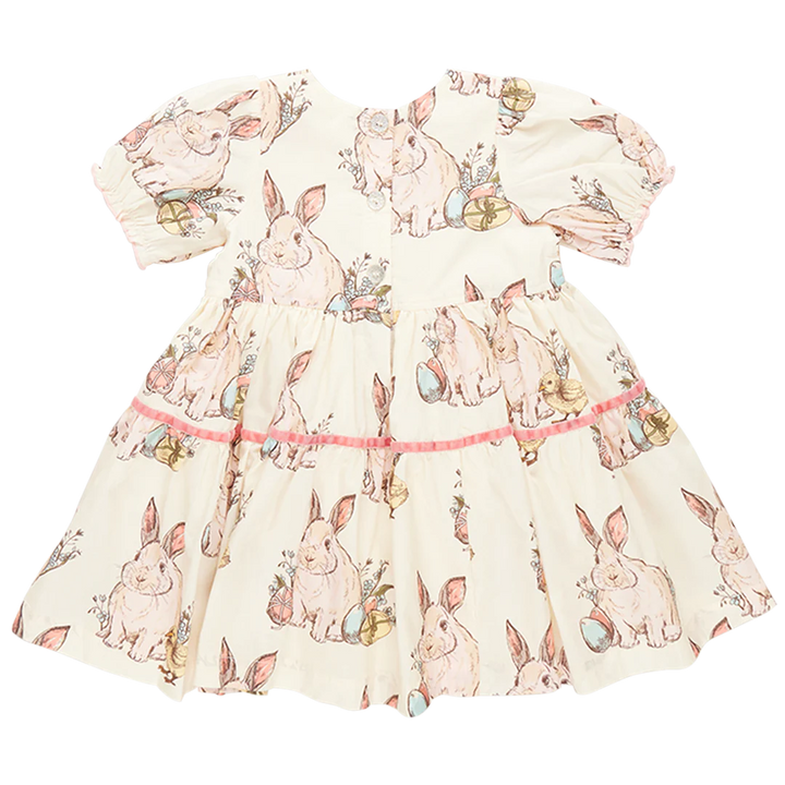 Girls Maribelle Dress - Bunny Friends