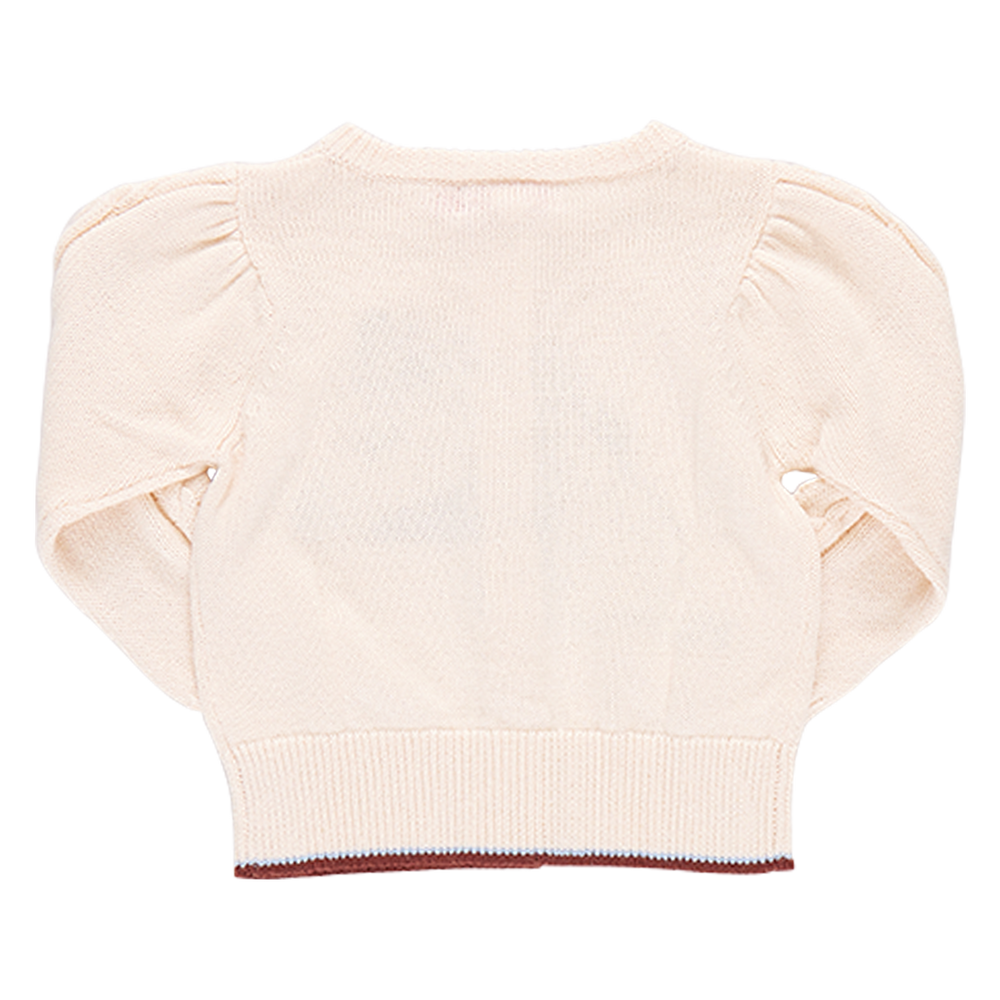 Baby Girls Cable Constance Sweater - Wild Horse