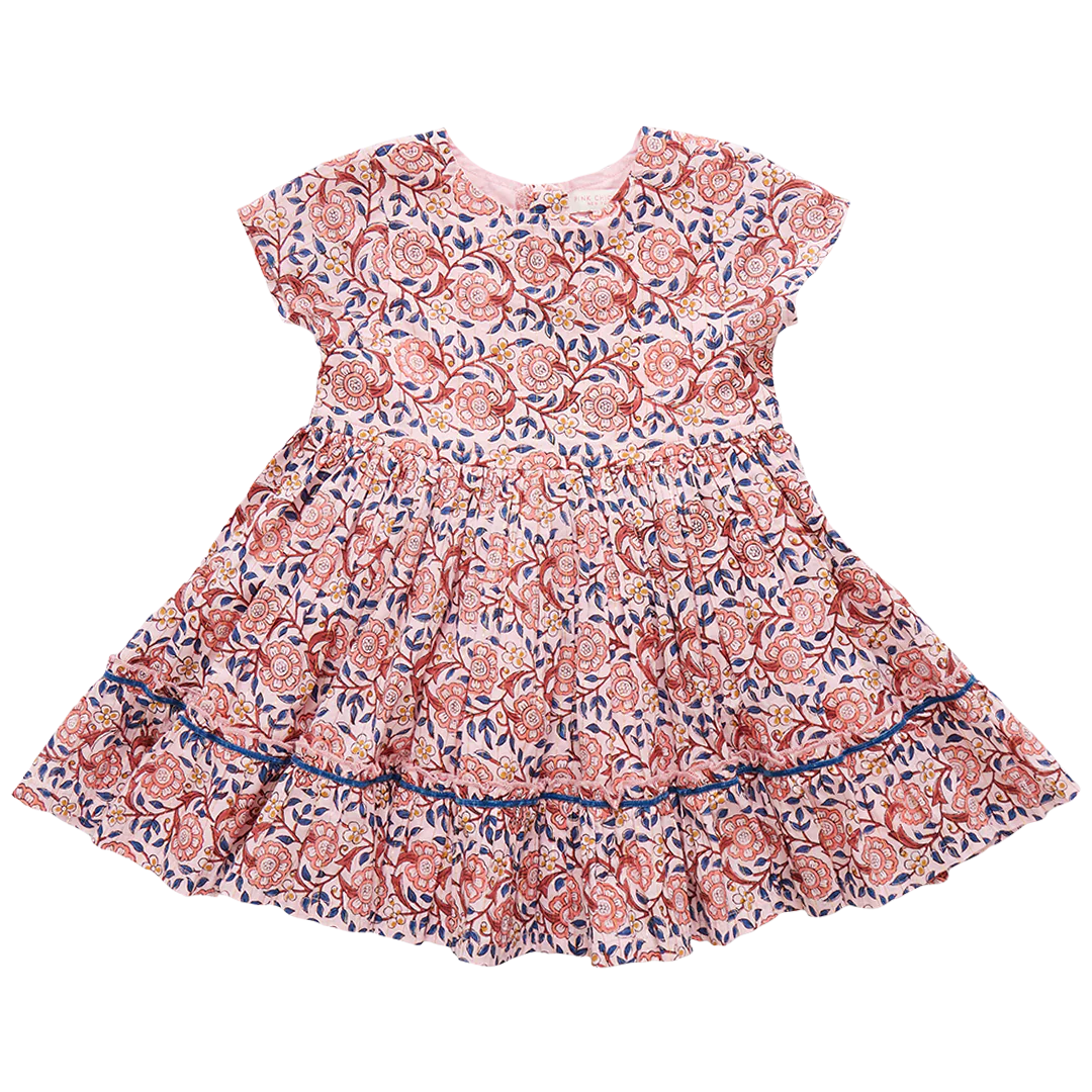 Girls Niley Dress - Pink Blossom
