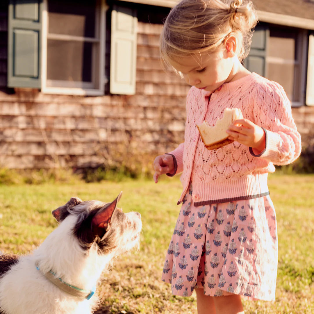 Baby Girls Constance Sweater - Light Pink