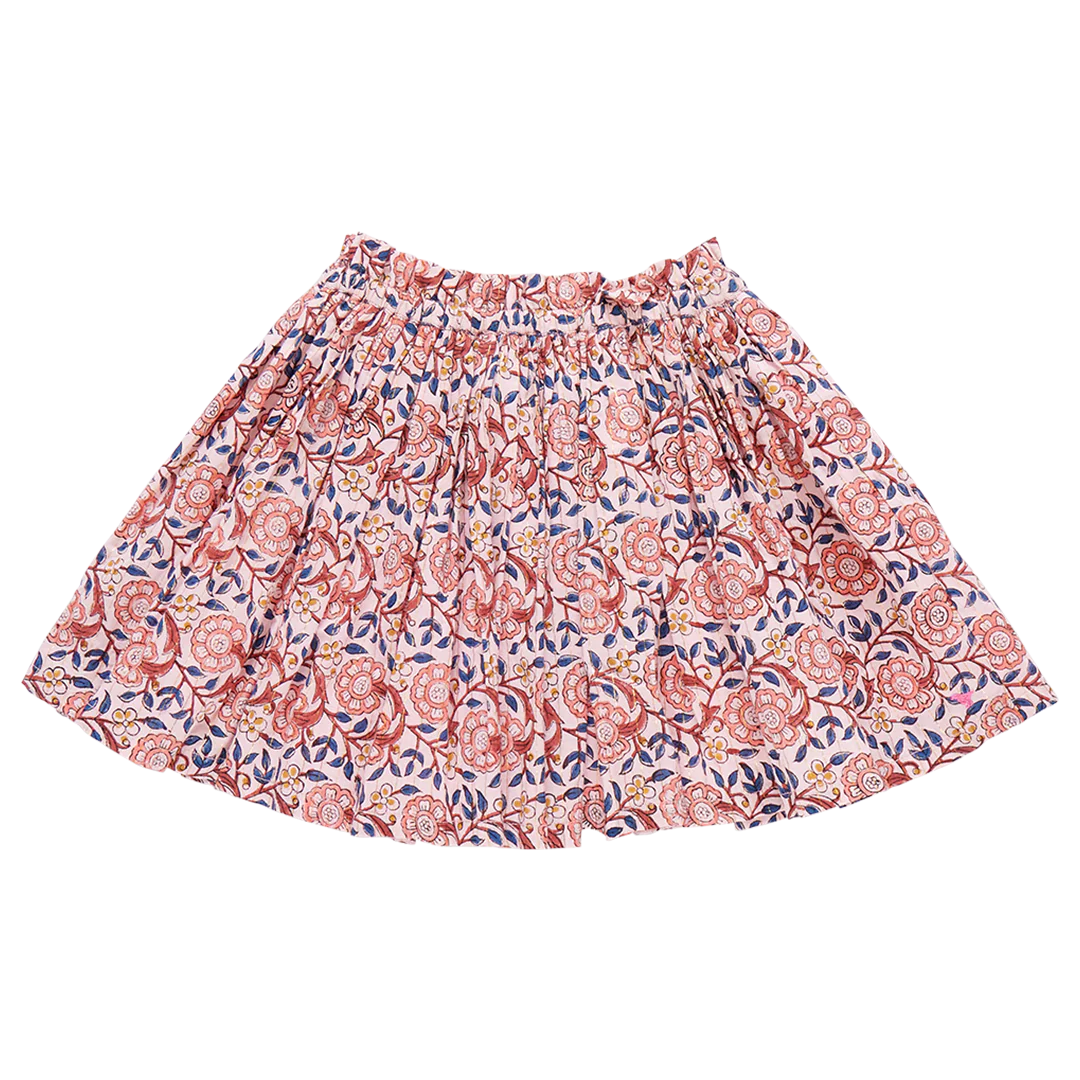 Girls Theodore Skirt - Pink Blossom