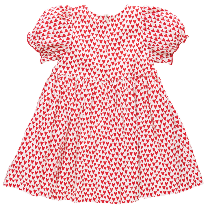 Girls Hermione Dress- Mini Hearts