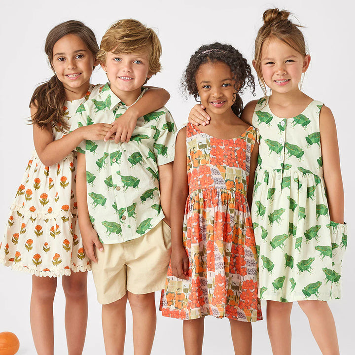 Boys Jack Shirt - Frogs