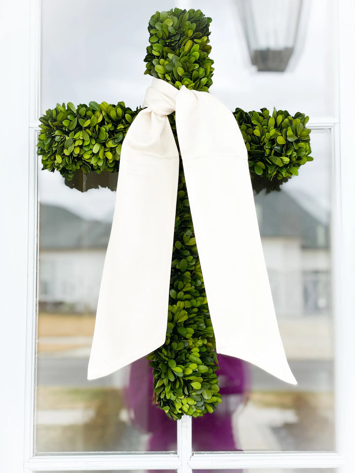 Preserved Boxwood Cross
