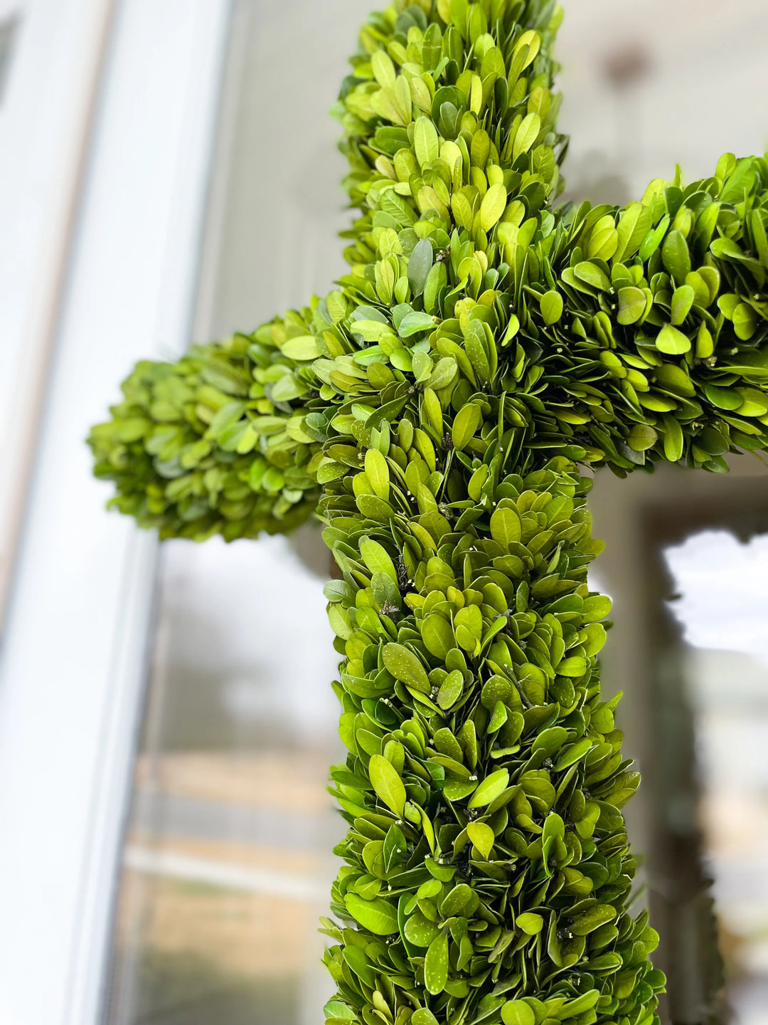 Preserved Boxwood Cross