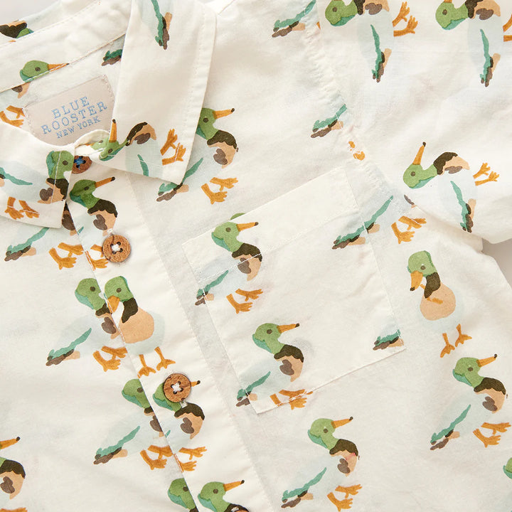 Baby Jack Shirt - Mallard Friends