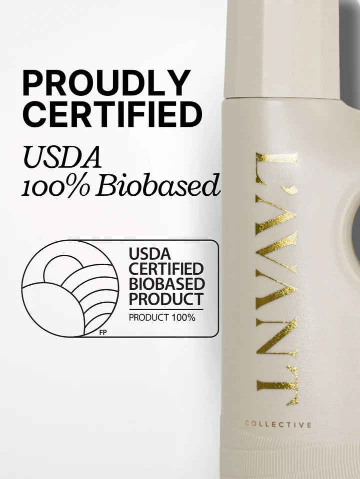 L’AVANT Collective Laundry Detergent certified USDA 100 percent biobased product