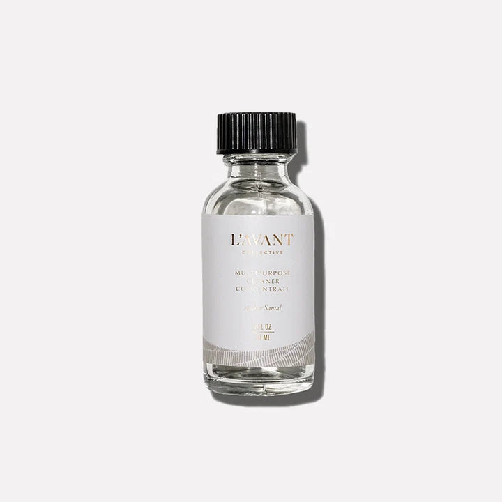 L’AVANT Collective Ambre Santal multipurpose cleaner concentrate refill bottle for refilling reusable surface cleaner