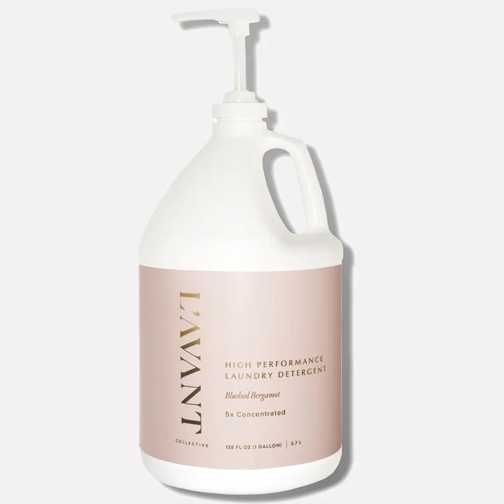 L’AVANT Collective Blushed Bergamot 5x concentrated laundry detergent one gallon pump bottle