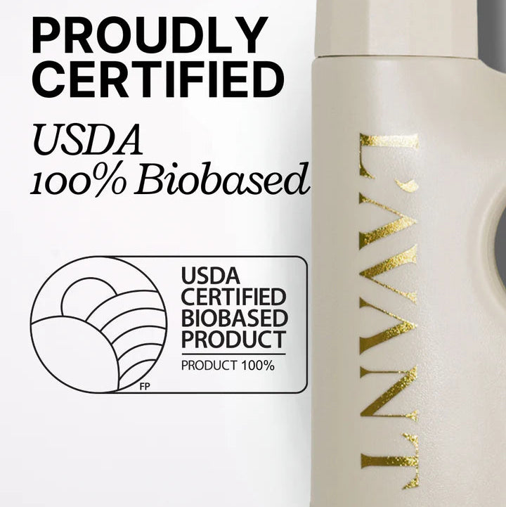 L’AVANT Collective laundry detergent certified USDA 100% Biobased Product