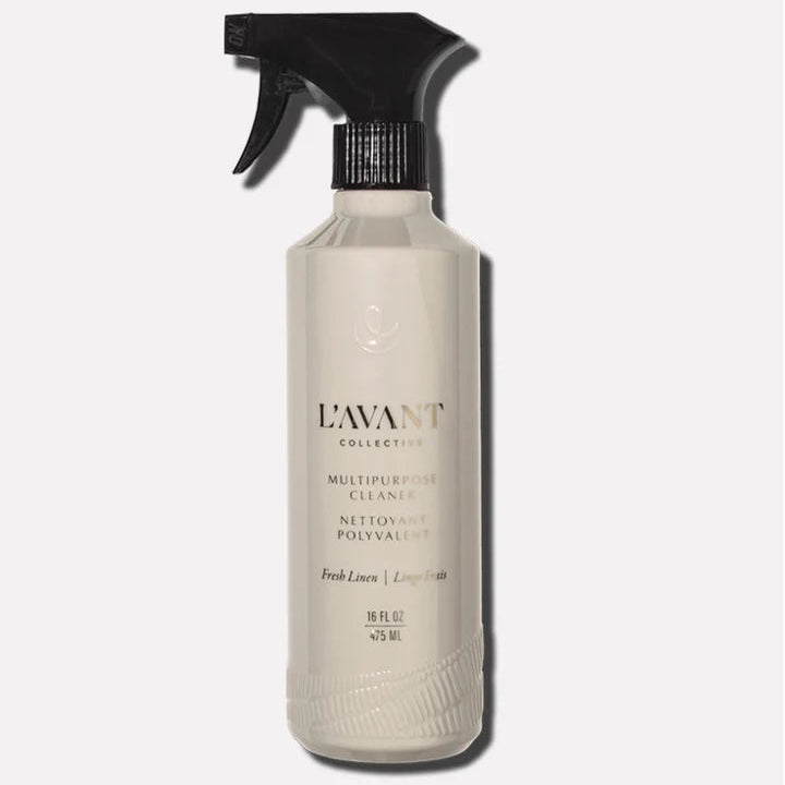 L’AVANT Collective Multipurpose Cleaner in Fresh Linen, 16 oz spray bottle