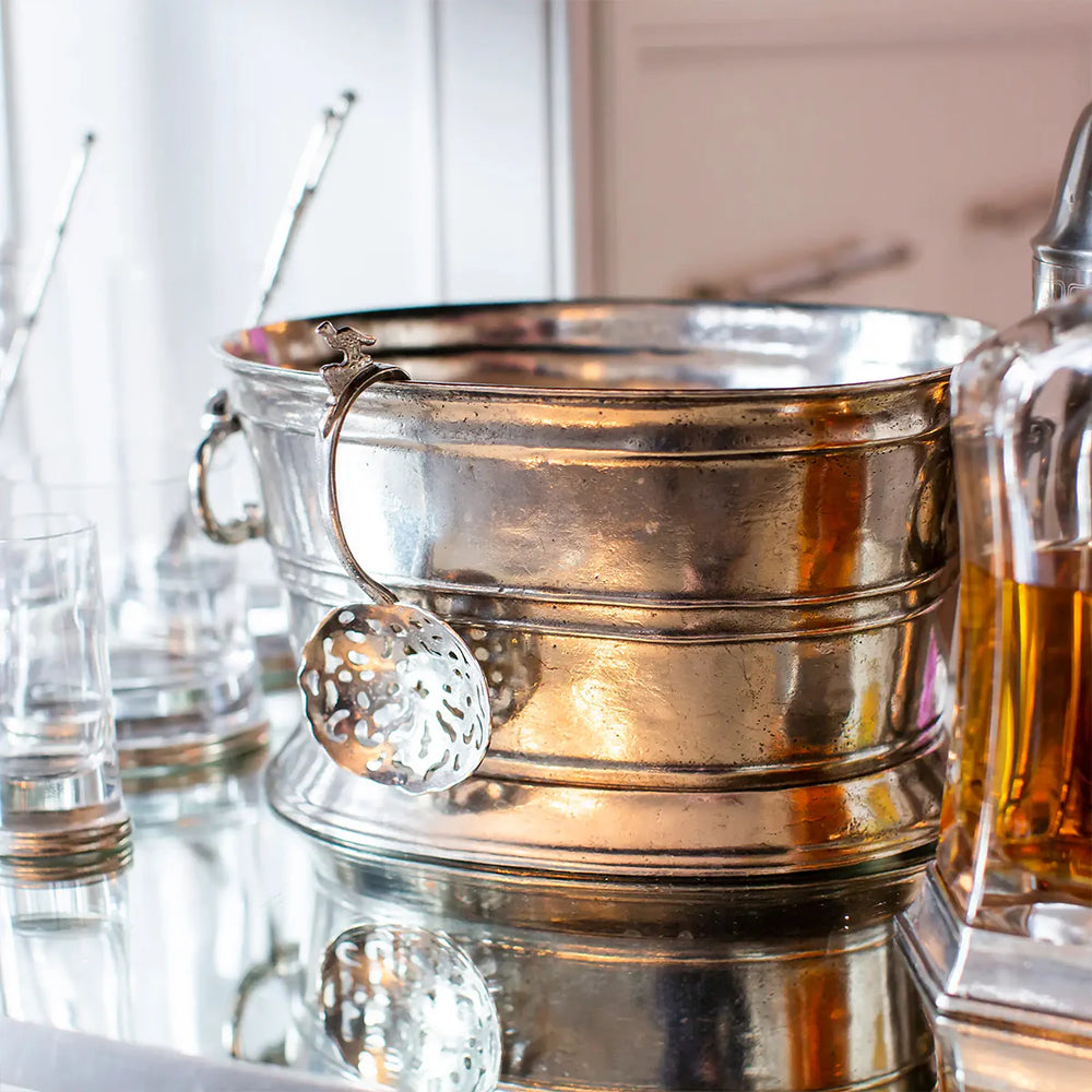 Vintage Small Wine Bucket with Handles