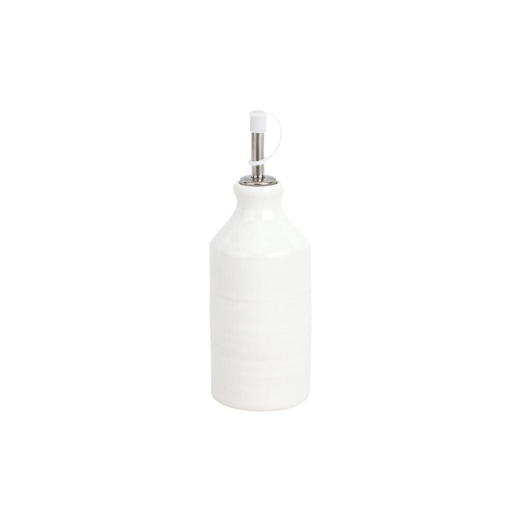 Aria White Olive Oil Bottle