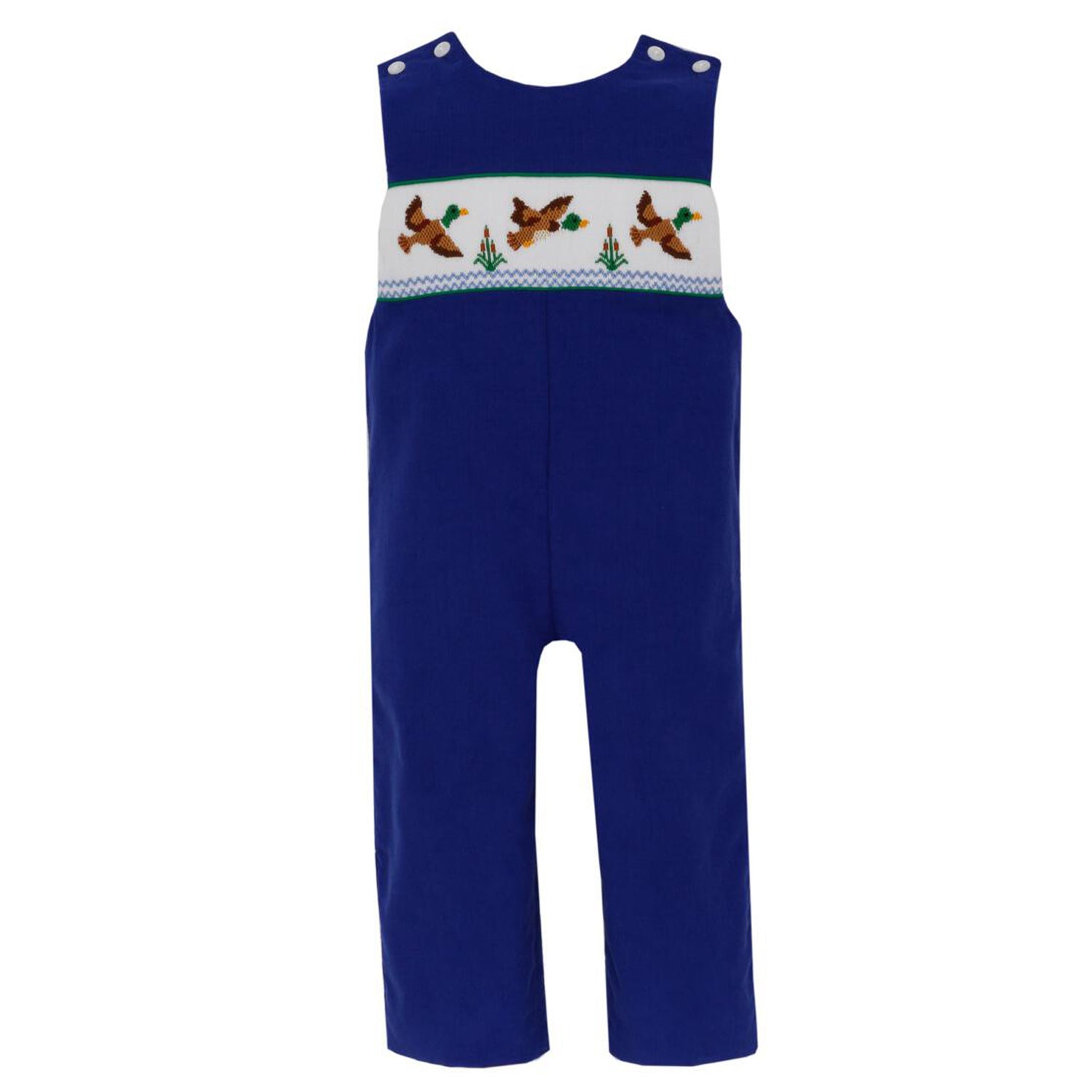 Royal Blue Corduroy Boys' Mallard John John