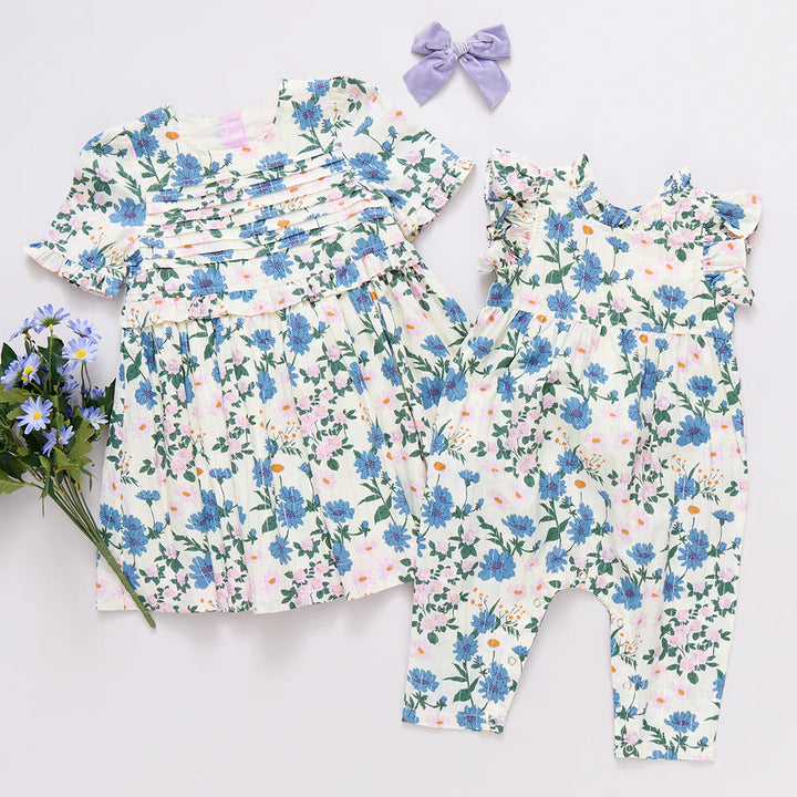 Baby Girls Jennifer Jumper - Melon Daisy Floral
