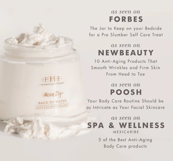 Moon Dip Back To Youth Ageless Body Mousse