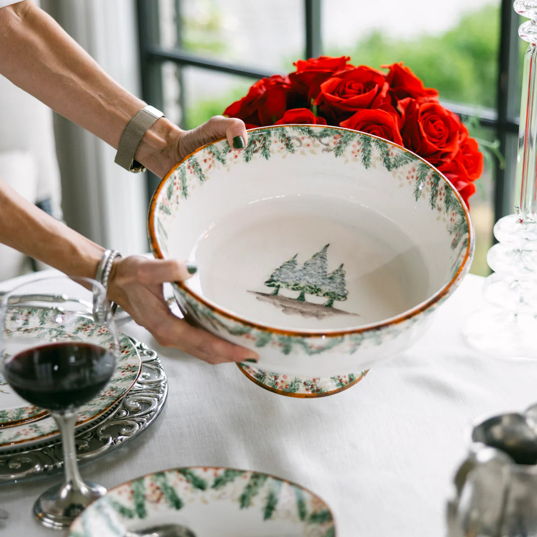 Natale Footed Serving Bowl