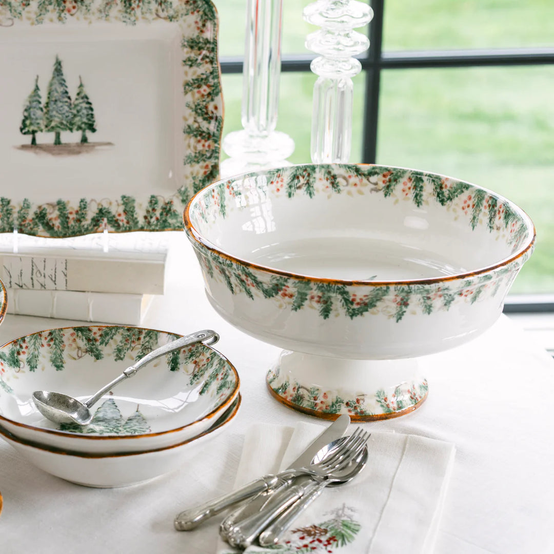 Natale Footed Serving Bowl