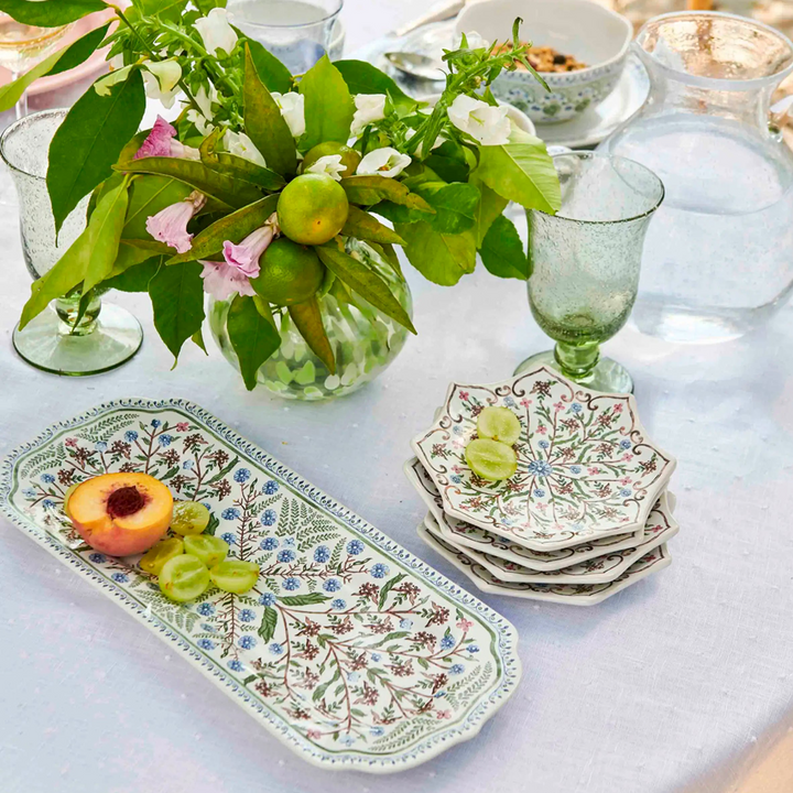 Villa Seville Hostess Tray - Chambray