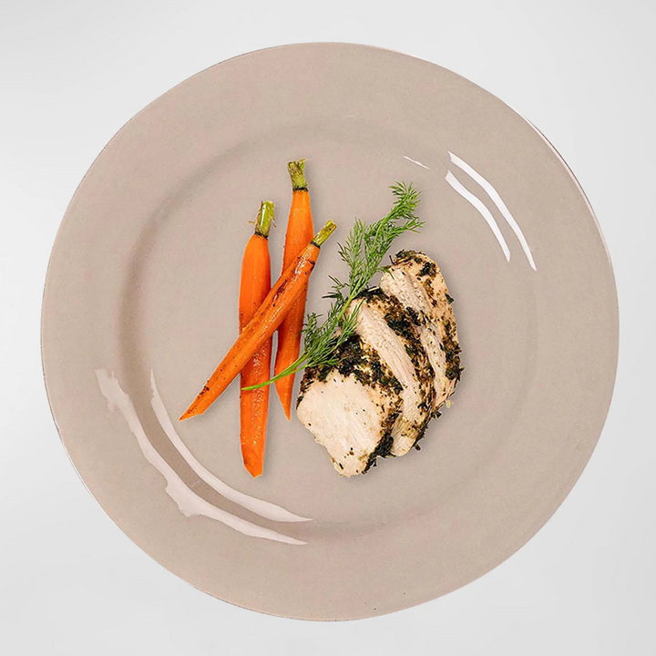 Puro Dinner Plate - Taupe