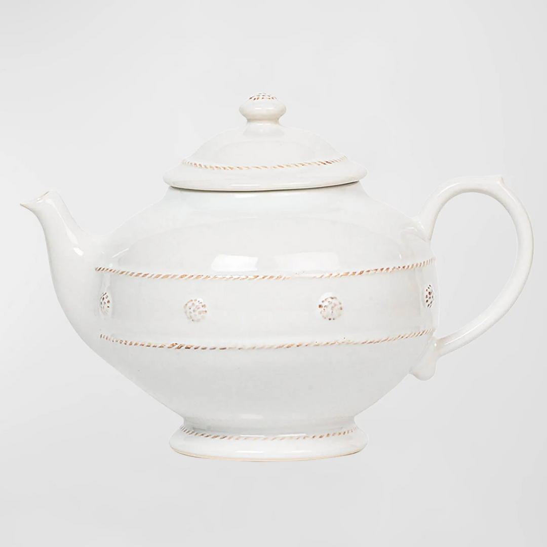Berry & Thread Teapot - Whitewash