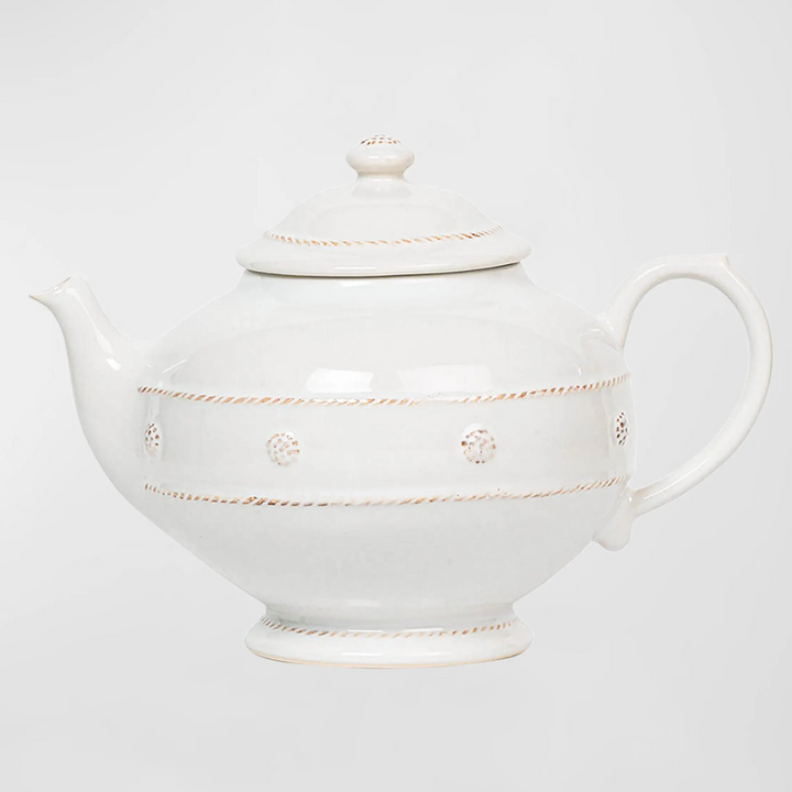 Berry & Thread Teapot - Whitewash