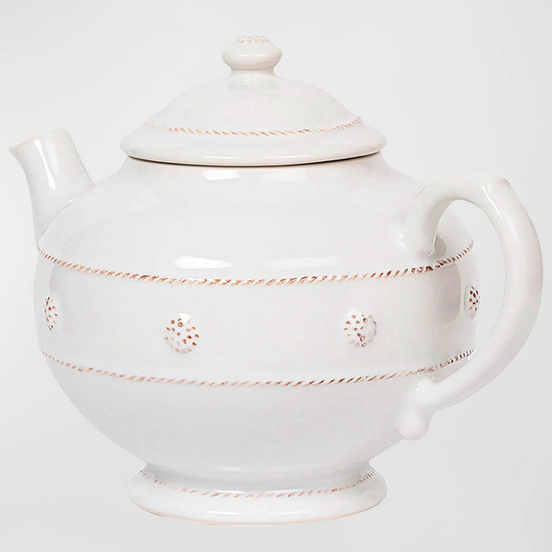 Berry & Thread Teapot - Whitewash