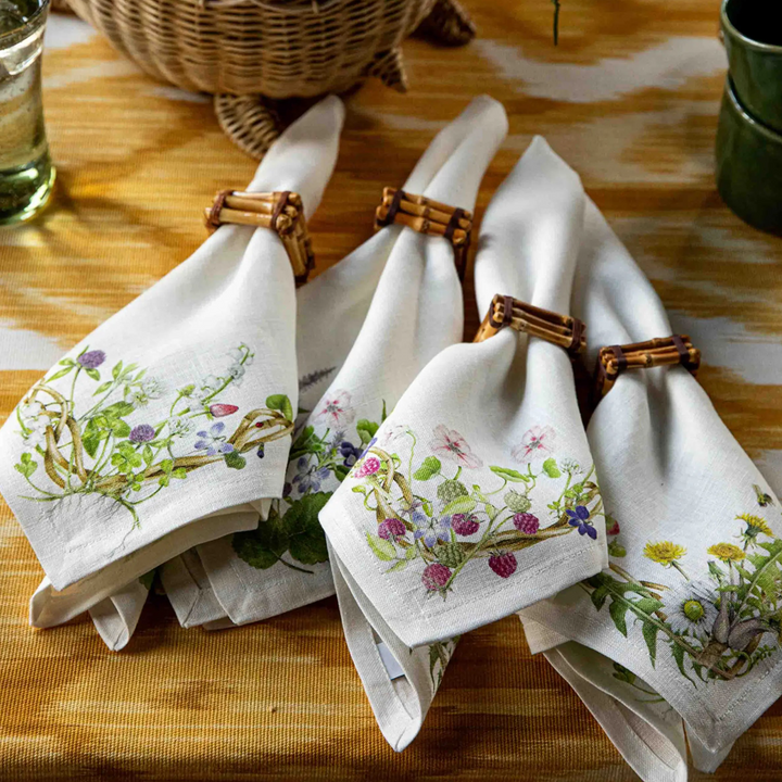Meadow Walk Linen Napkin - Multi