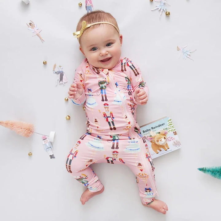 Baby Bamboo Romper - Toy Nutcracker