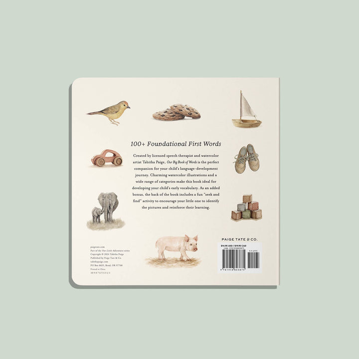 Back cover Paige Tate &amp; Co.&
