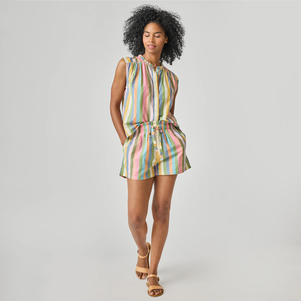 Womens Misha Top - Parade Stripe