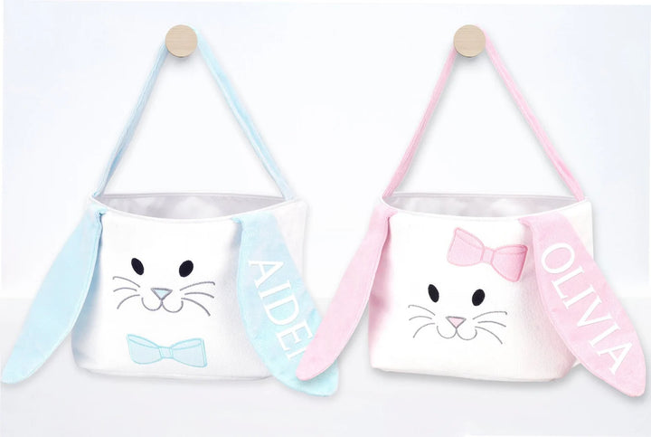 Hippity Hoppity Easter Basket - Blue