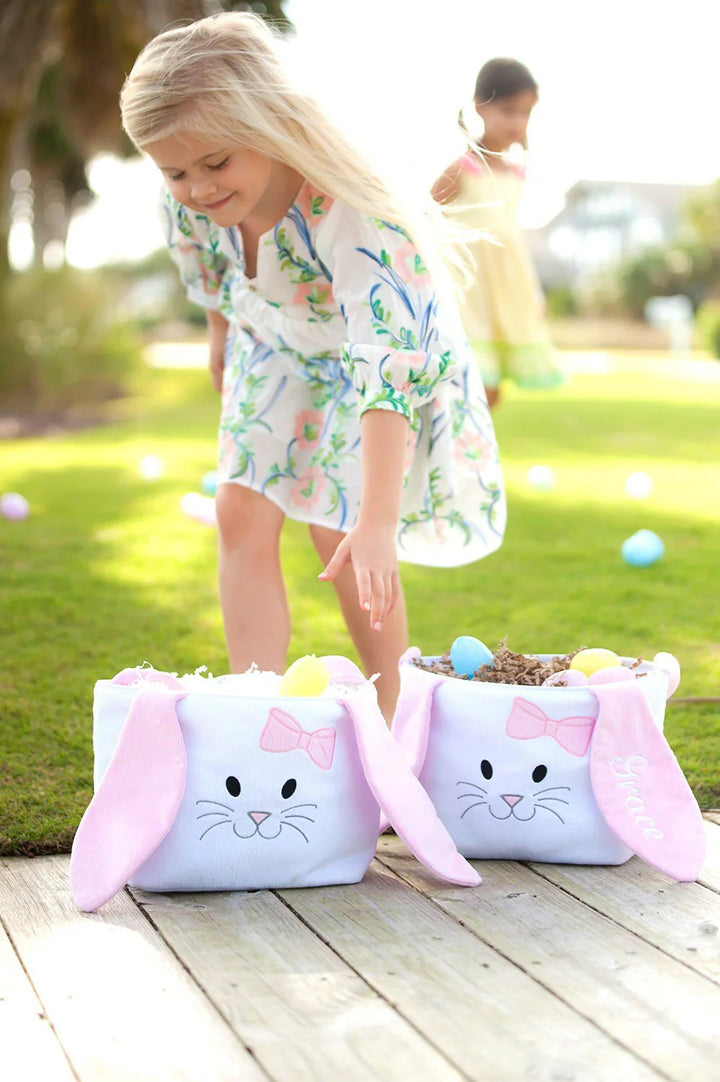 Hippity Hoppity Easter Basket - Pink