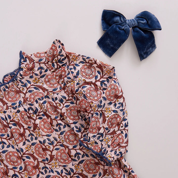 Girls Kalani Top - Pink Blossom