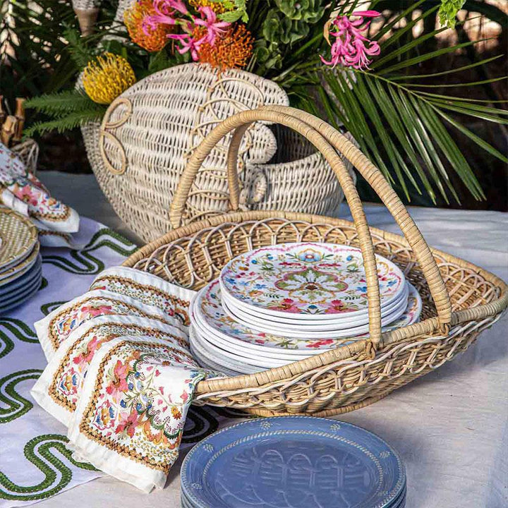 Sofia Melamine Dessert/Salad - Multi