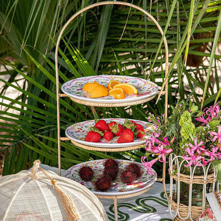 Sofia Melamine Dessert/Salad - Multi