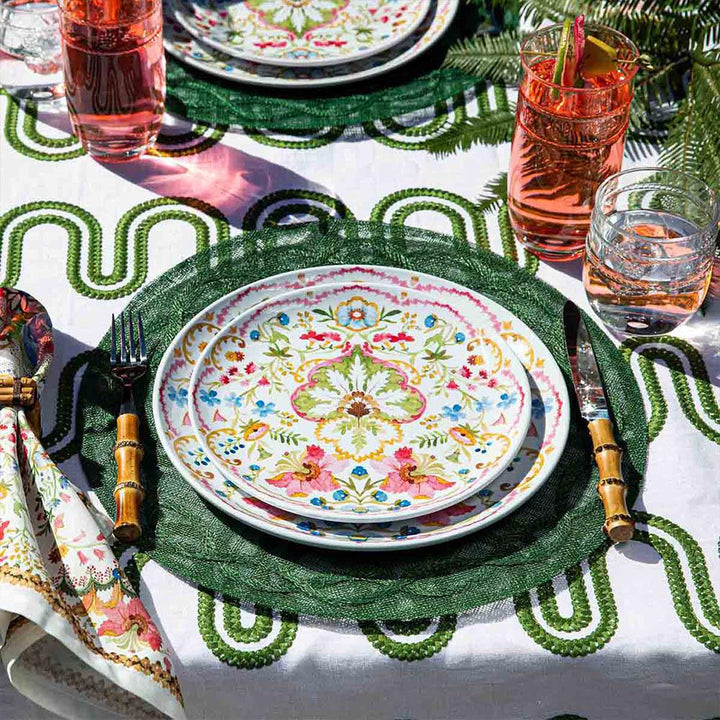 Sofia Melamine Dessert/Salad - Multi
