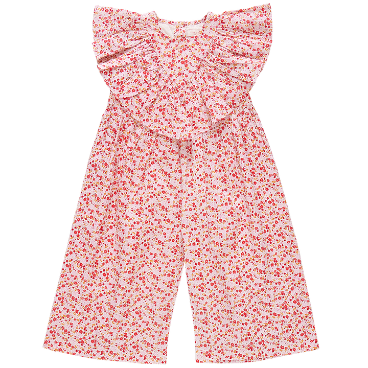 Girls Raphaela Jumper - Pink Mini Ditsy