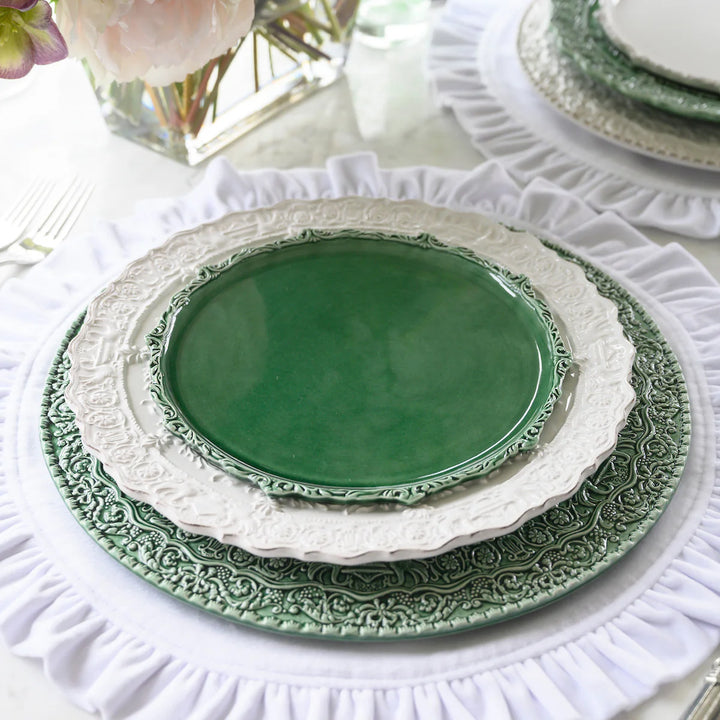 Imperial Salad/Dessert Plate - Italian Green