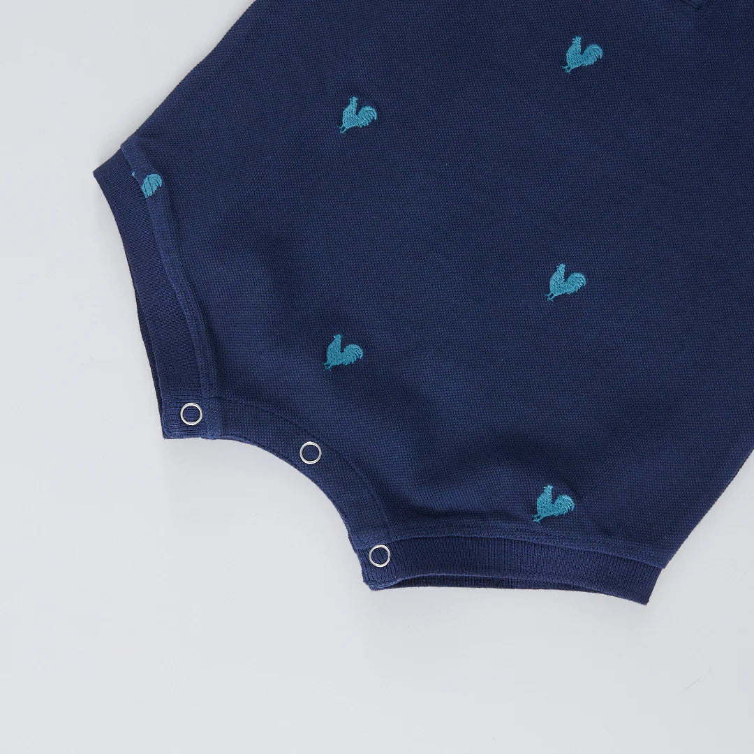 Baby Boys Alec Jumper - Rooster Embroidery
