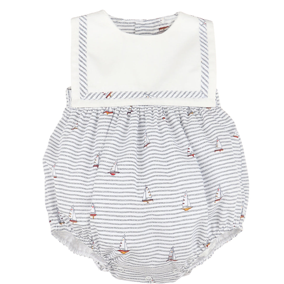 Sailors Navy Sailboat Bubble