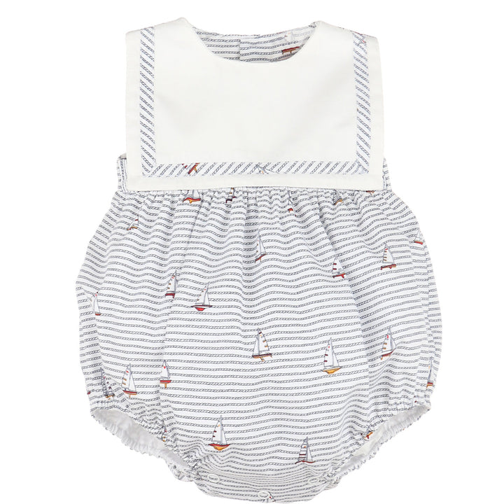 Sailors Navy Sailboat Bubble