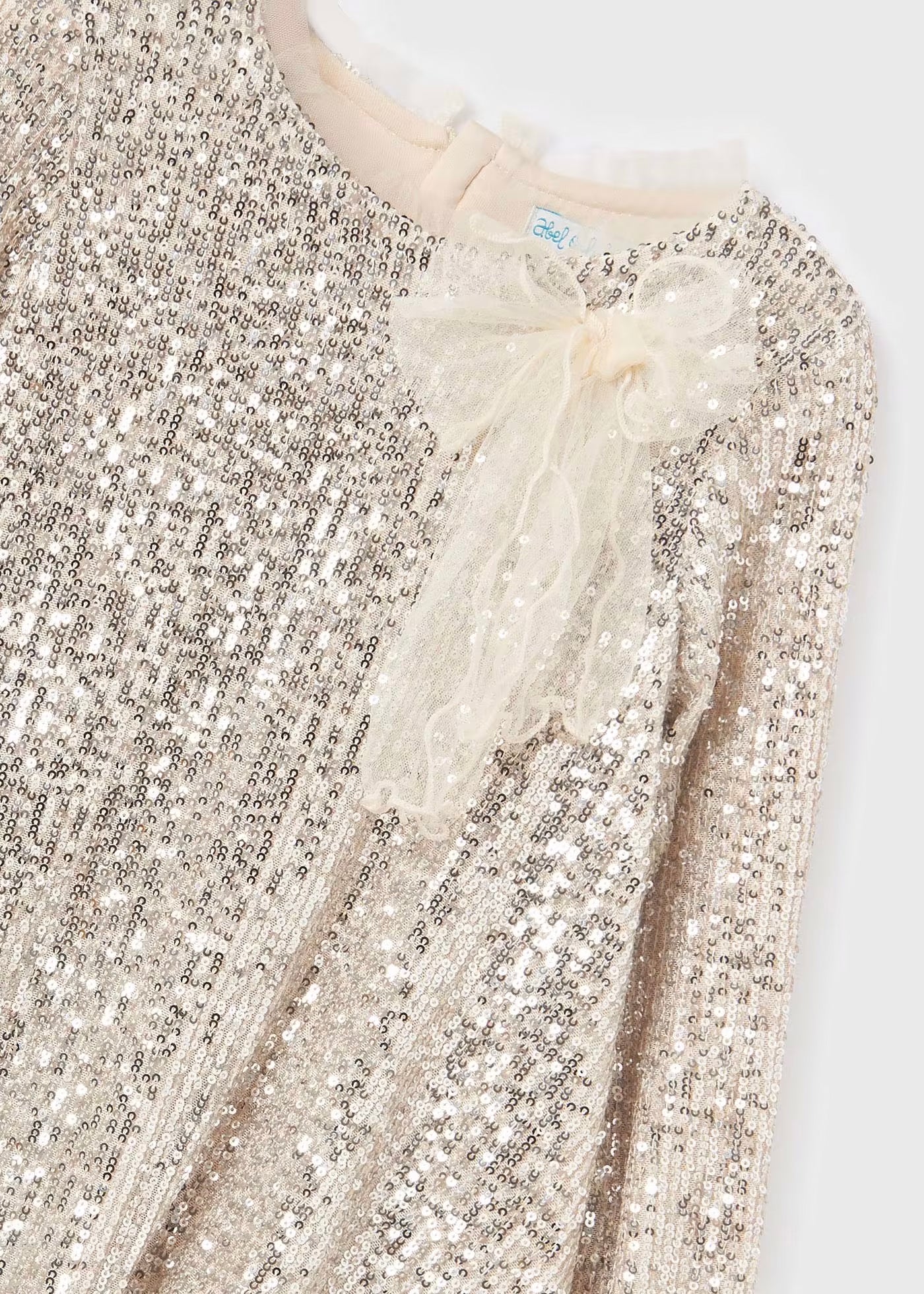 Sand Sequin Dress