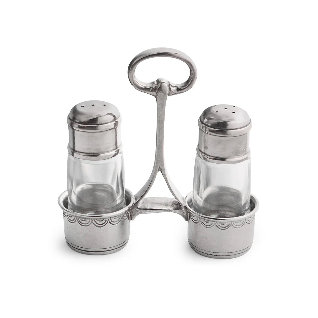 Tavola Tall Salt & Pepper w/ Caddy