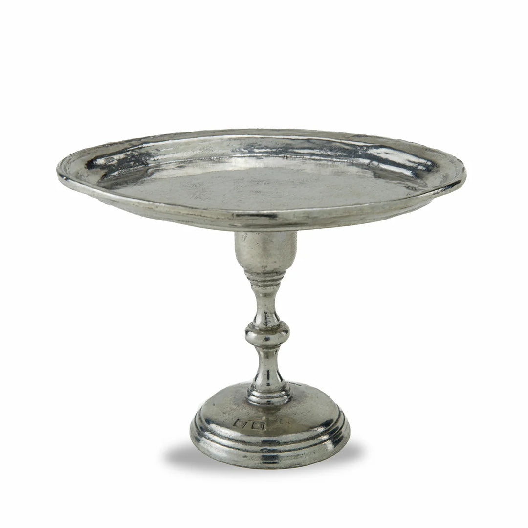 Vintage Petite Oval Pedestal Dish