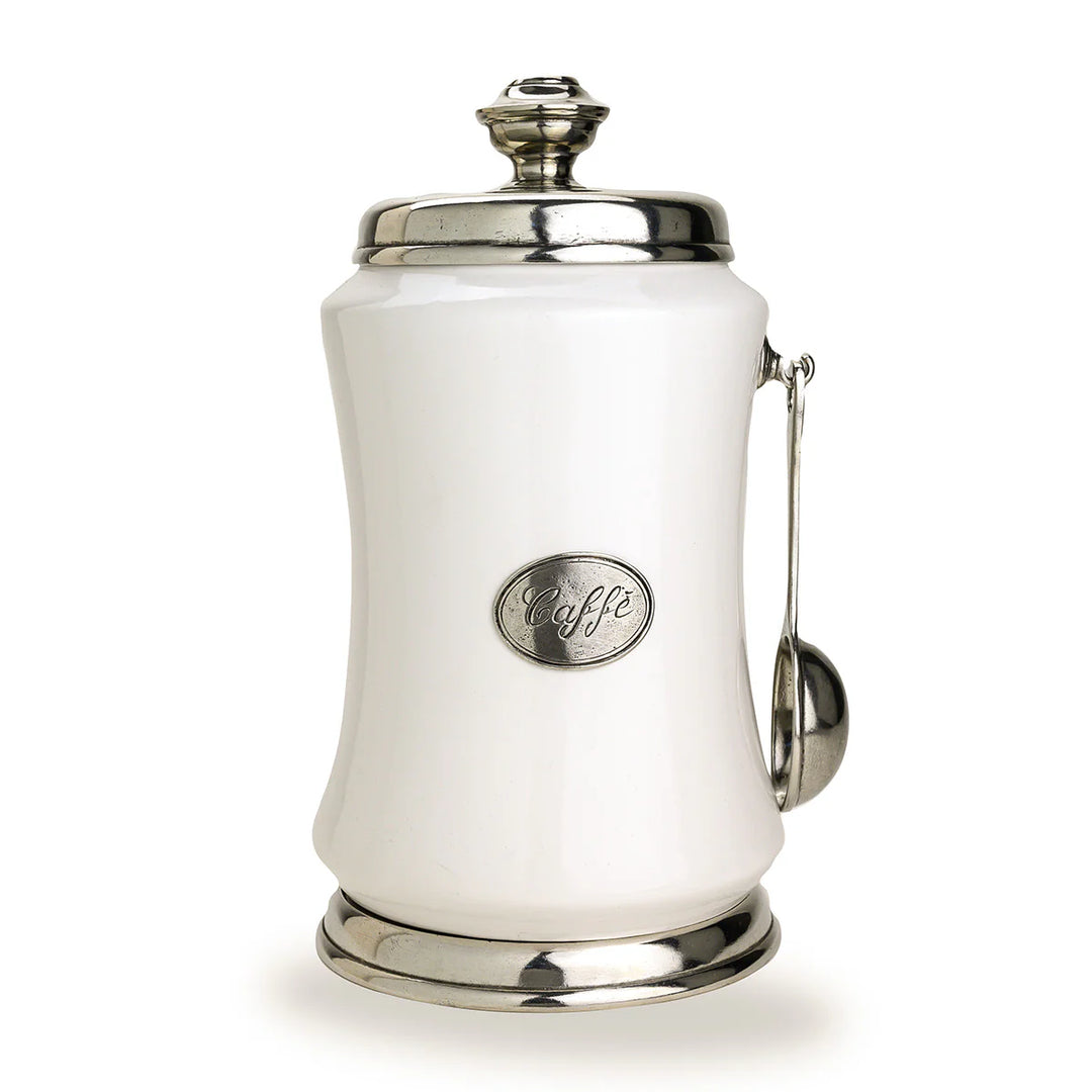 Tuscan Coffee Canister with Spoon